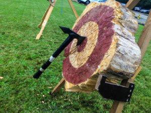 Axe throwing