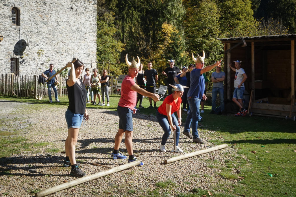 Initiation au lancer de hache