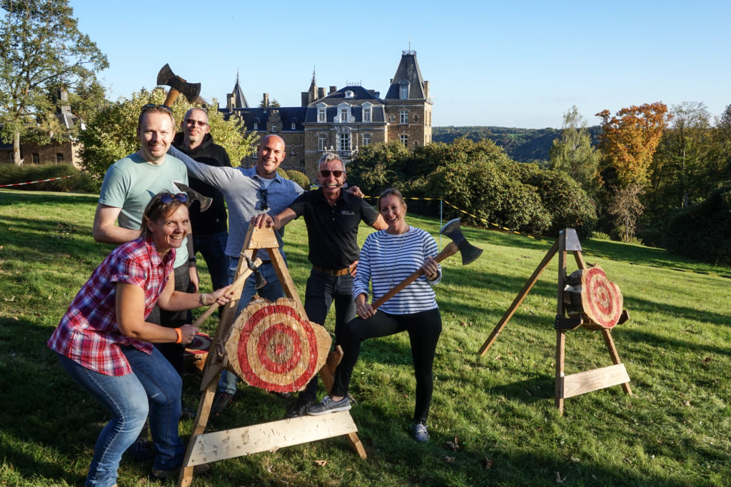 Axe throwing