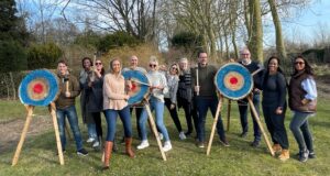 Teambuilding bijlwerpen