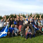 Highland Games groepsfoto