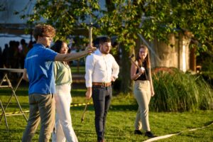 Workshop on axe throwing